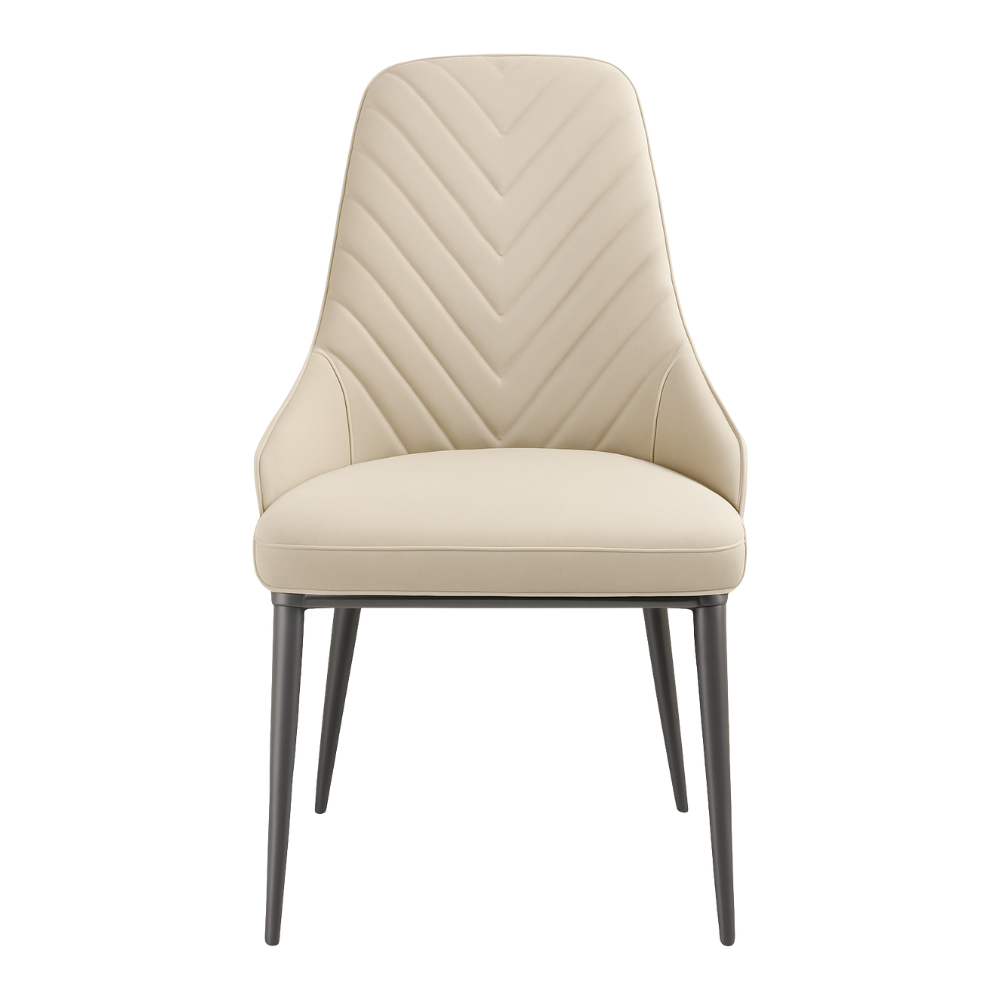 RSE Designer Dining Chair for Living Room, Kitchen, Bedroom, Modern Metal Legs, Premium Upholstery, Accent Furniture (Green, Grey, Pink, Blue, Orange, Black)