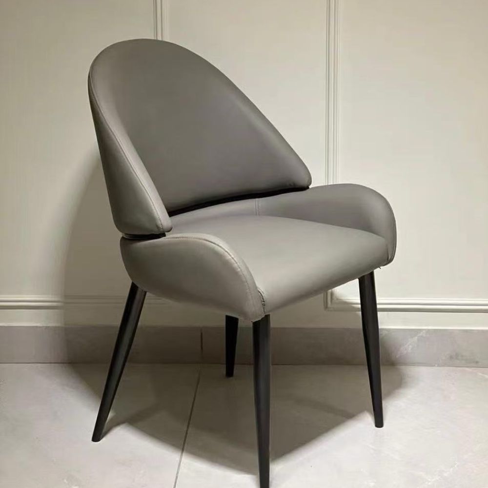 RSE Modern Dining Chair for Living Room, Bedroom, Kitchen, Premium Upholstery, Ergonomic Metal Legs, Designer Accent Seating