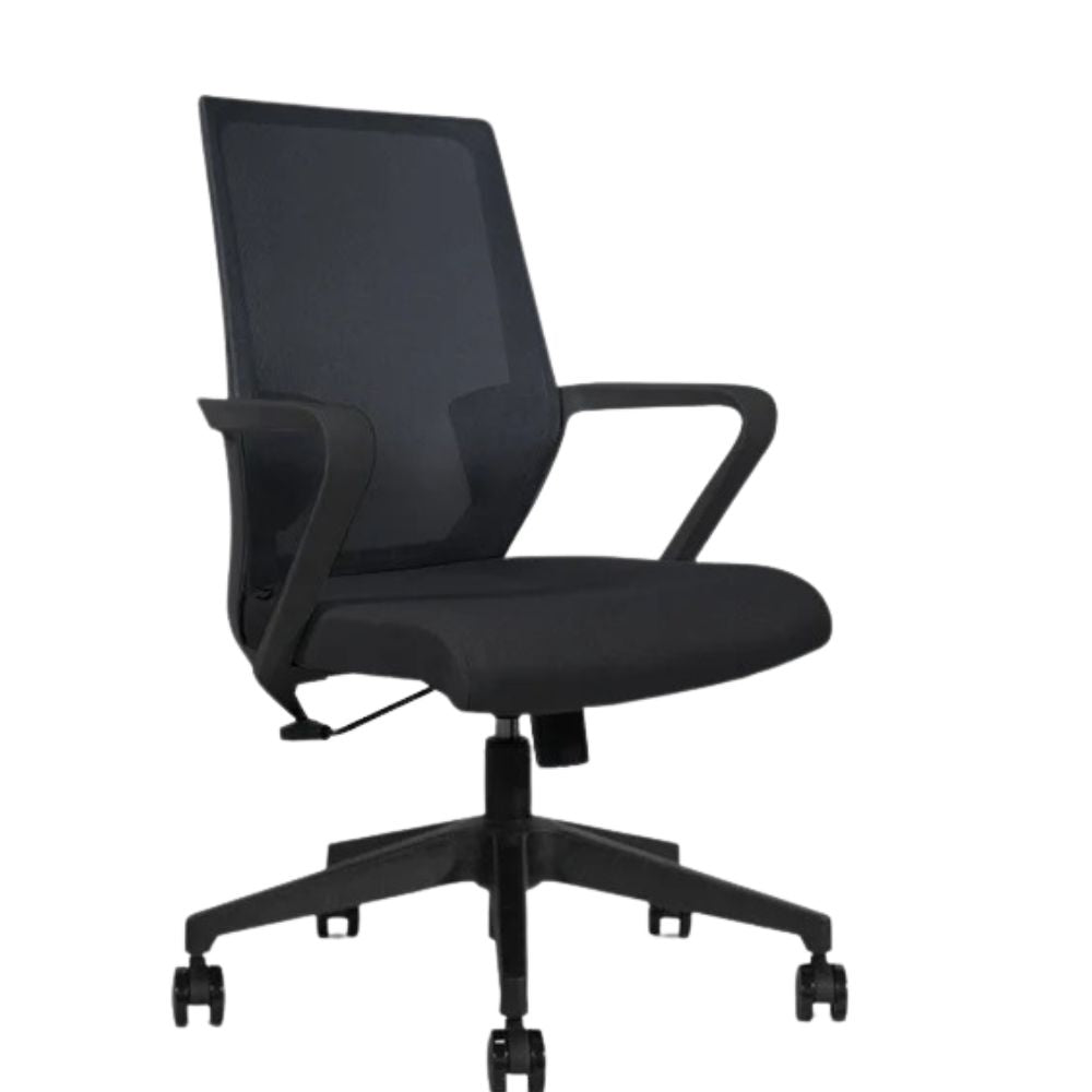 RSE Ergonomic Office Chair with Adjustable Armrests and Mesh Back for Desk Work Meeting Room Home Office Comfortable Supportive Seating