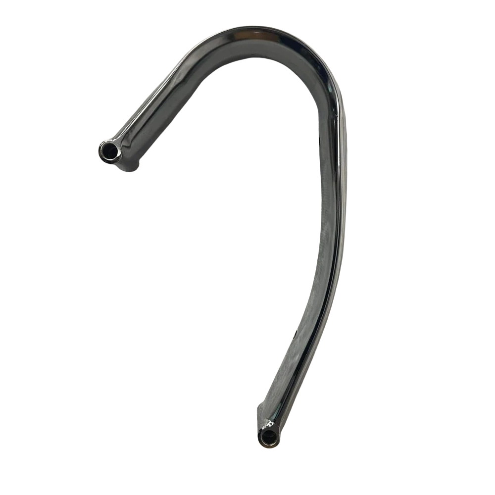 BEEDS Handle 029 Chrome Finish Chair Armrest Handle | Heavy Duty Metal Handle for Office Chair, Executive Chair & Boss Chair Replacement Part