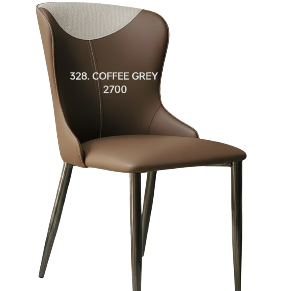 BEEDS Dining Chair 328 | Luxury Upholstered Dining Chair with Ergonomic Backrest