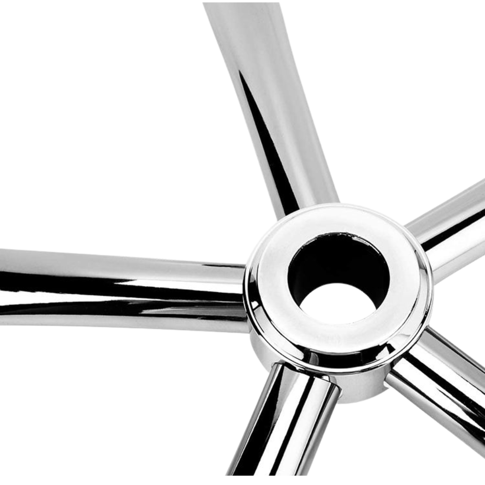 BEEDS Heavy-Duty Office Chair Spider Base -   Replacement Base for Swivel & Executive Chairs, Reinforced Aluminum/Steel Pedestal