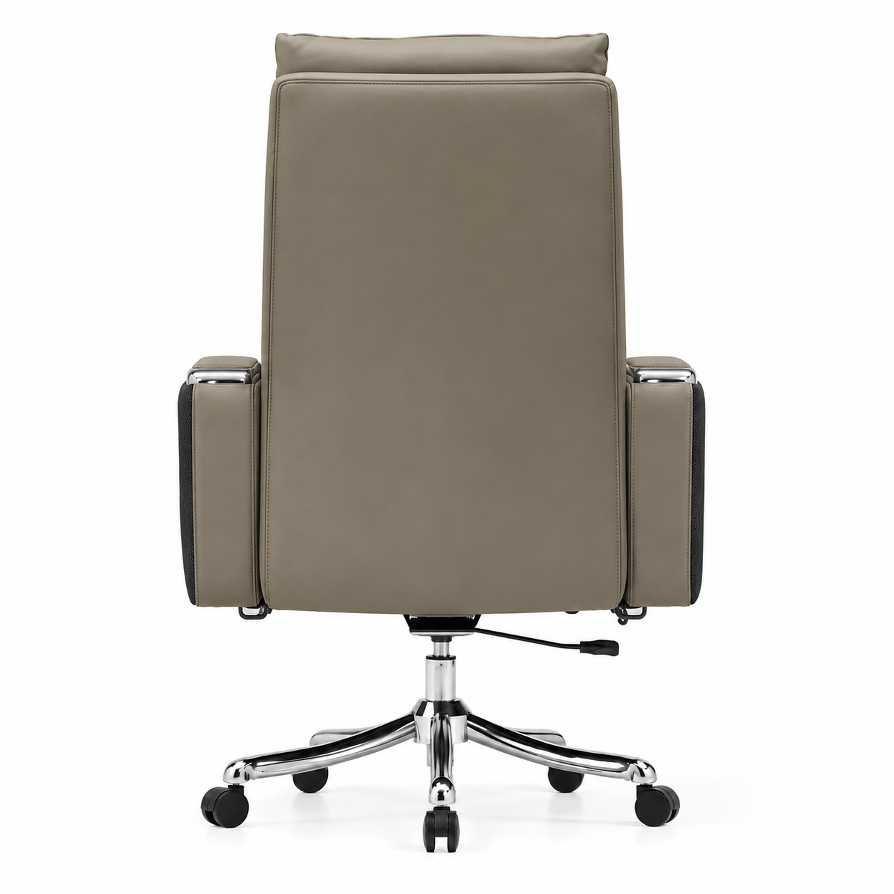 A88 Premium High Back Executive Office Chair | Cushioned Reclining Chair with Footrest & Chrome Base