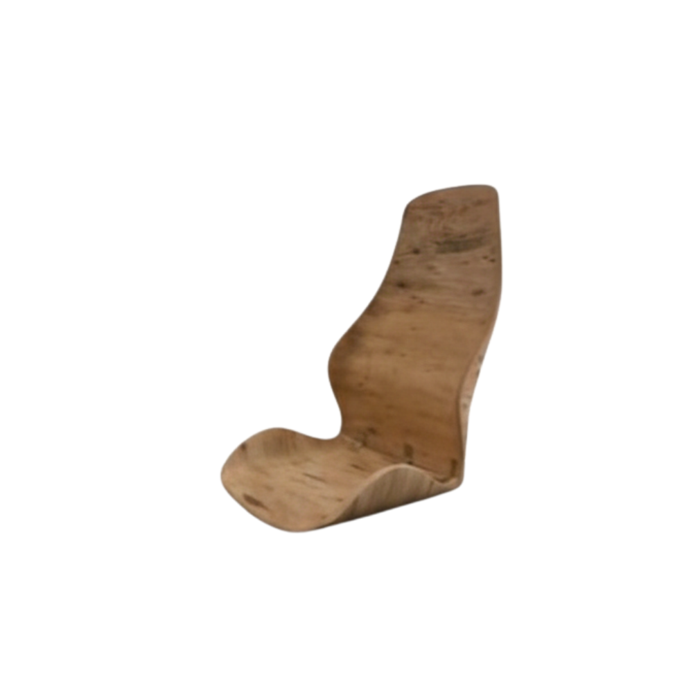RSE MDF Board Chair Frame 176 | Ergonomic Curved Seat Design | Premium MDF Construction | Upholstery Ready Chair Base for Office & Commercial Use