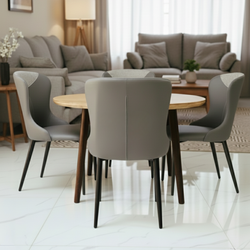 BEEDS Dining Chair 328 | Luxury Upholstered Dining Chair with Ergonomic Backrest