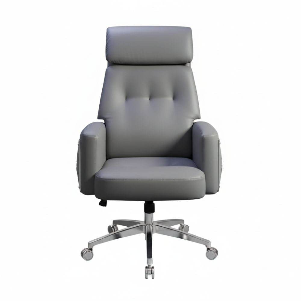 RSE Boss Chair with Recliner, Ergonomic Support, and Smooth Wheels – Stylish and Comfortable Boss Chair for Office, Conference, and Home Workspace