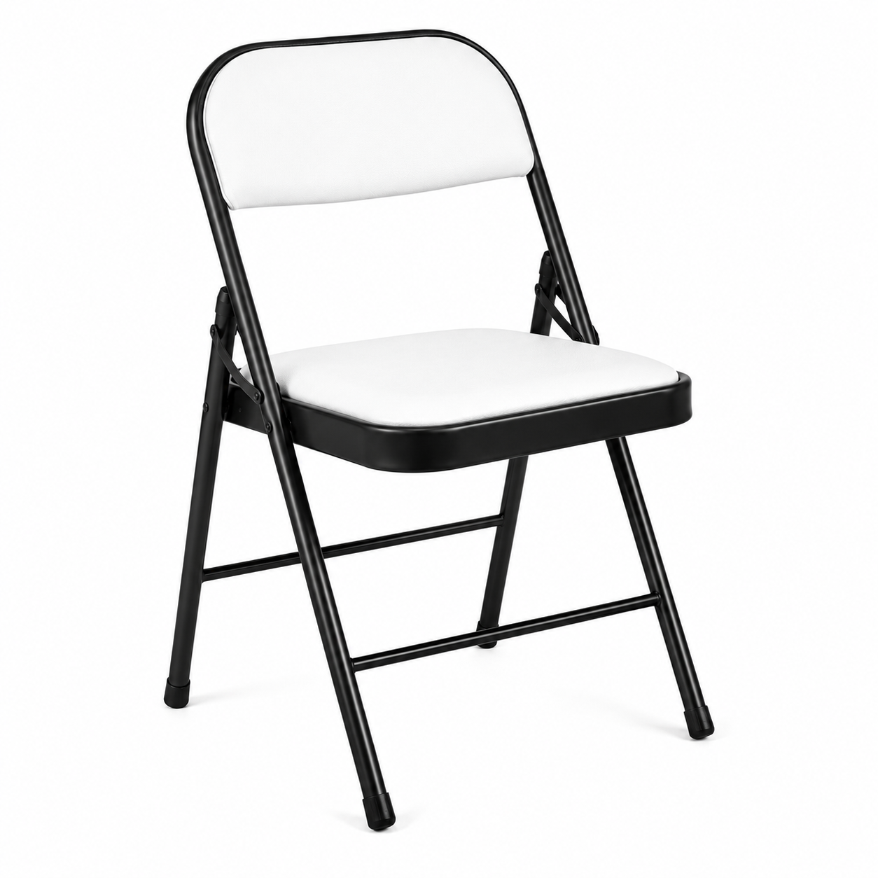 RSE Padded Folding Chair for Home & Office, Portable & Multipurpose Chair with Sturdy Metal Frame for Extra Seating