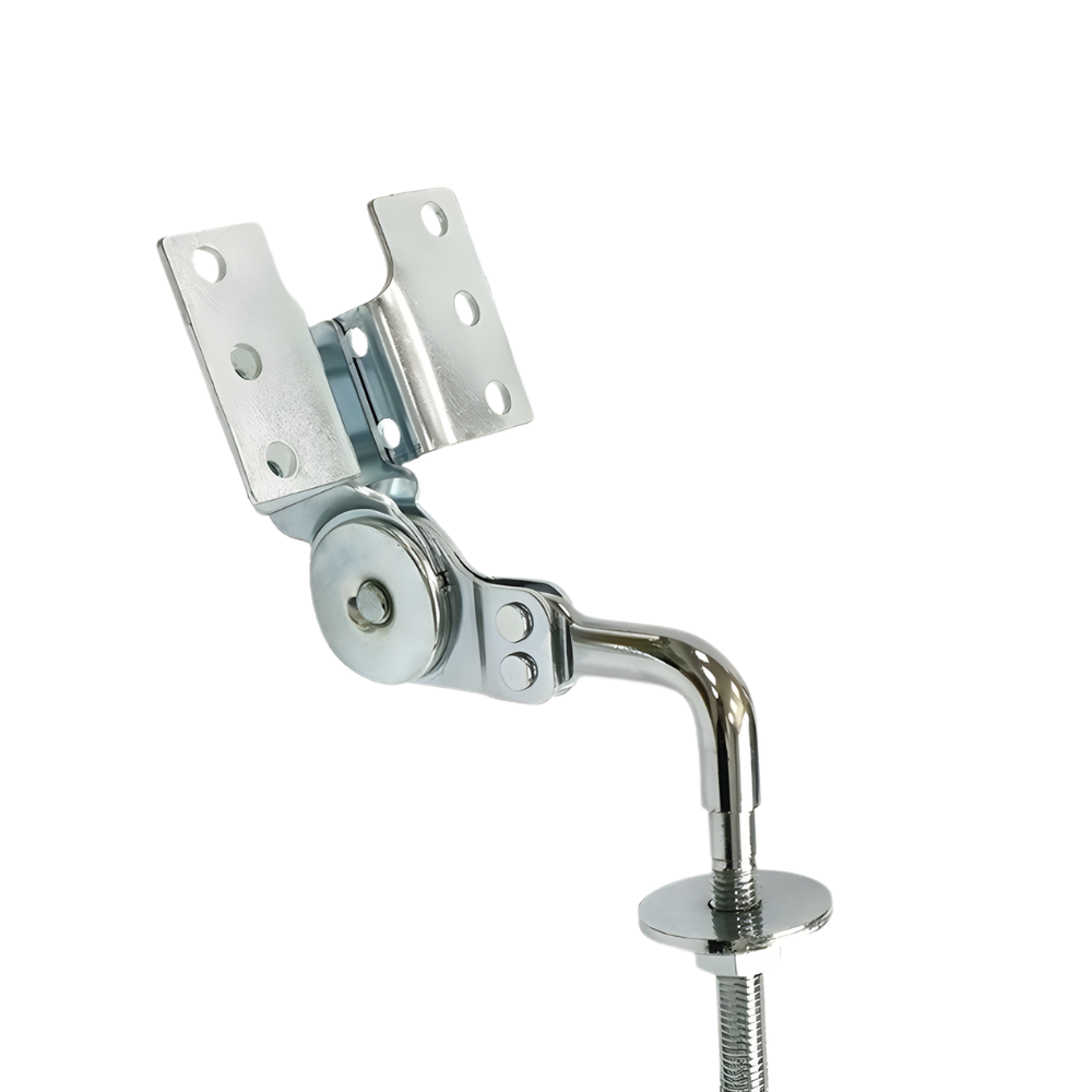 BEEDS Multi-Position Adjustable Headrest Hinge Mechanism - Heavy-Duty Iron Sofa Fitting Hardware for Recliner & Couch Pillow Angle Adjustment