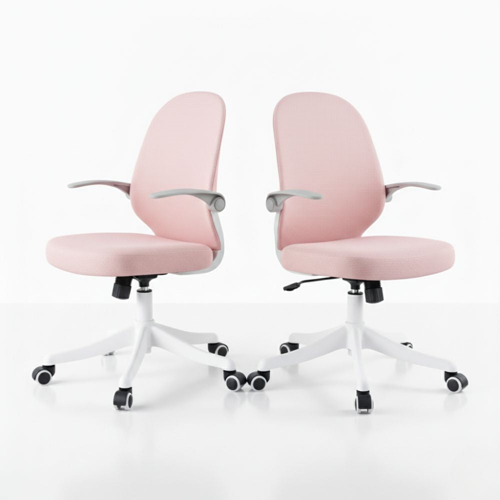 RSE M36 Adjustable Office Chair with Smooth Casters Ergonomic Mesh Back Comfortable Seat Armrest Modern Design Lightweight Desk Seating for Workspaces