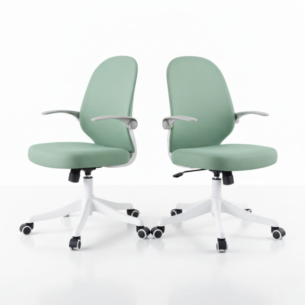 RSE M36 Adjustable Office Chair with Smooth Casters Ergonomic Mesh Back Comfortable Seat Armrest Modern Design Lightweight Desk Seating for Workspaces