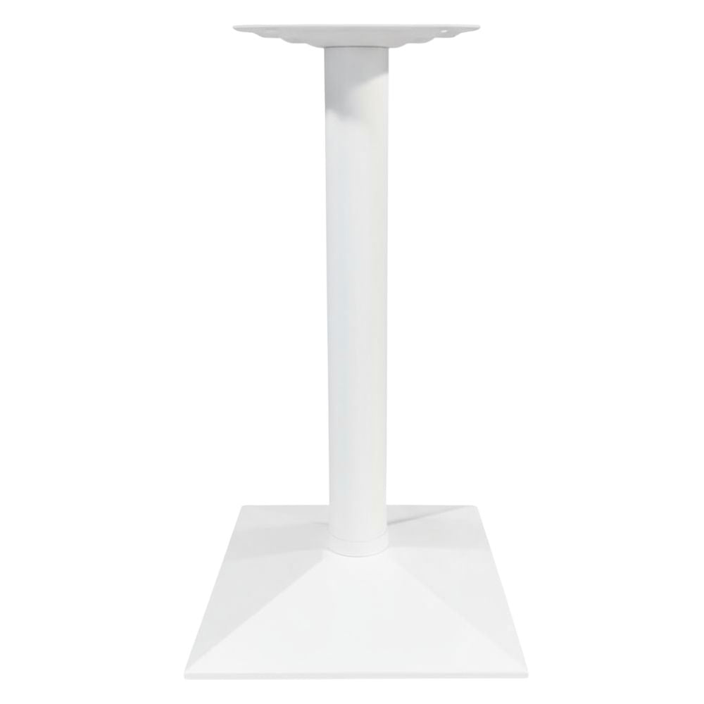 Beeds Table Base Accessories – Heavy-Duty Black Double Column Rectangular Support for Dining & Cafe Tables