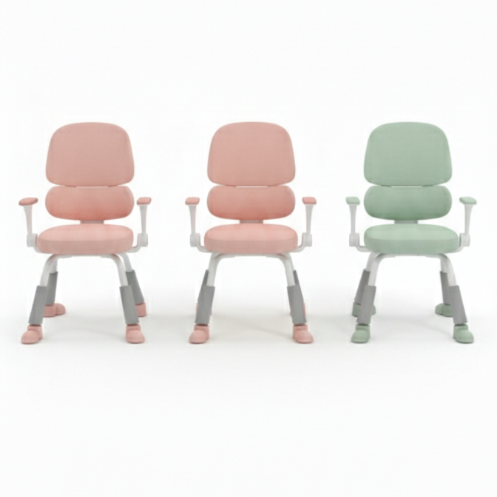 RSE Adjustable Kids Chair Soft Cushion Ergonomic Support for Study Play Desk Use