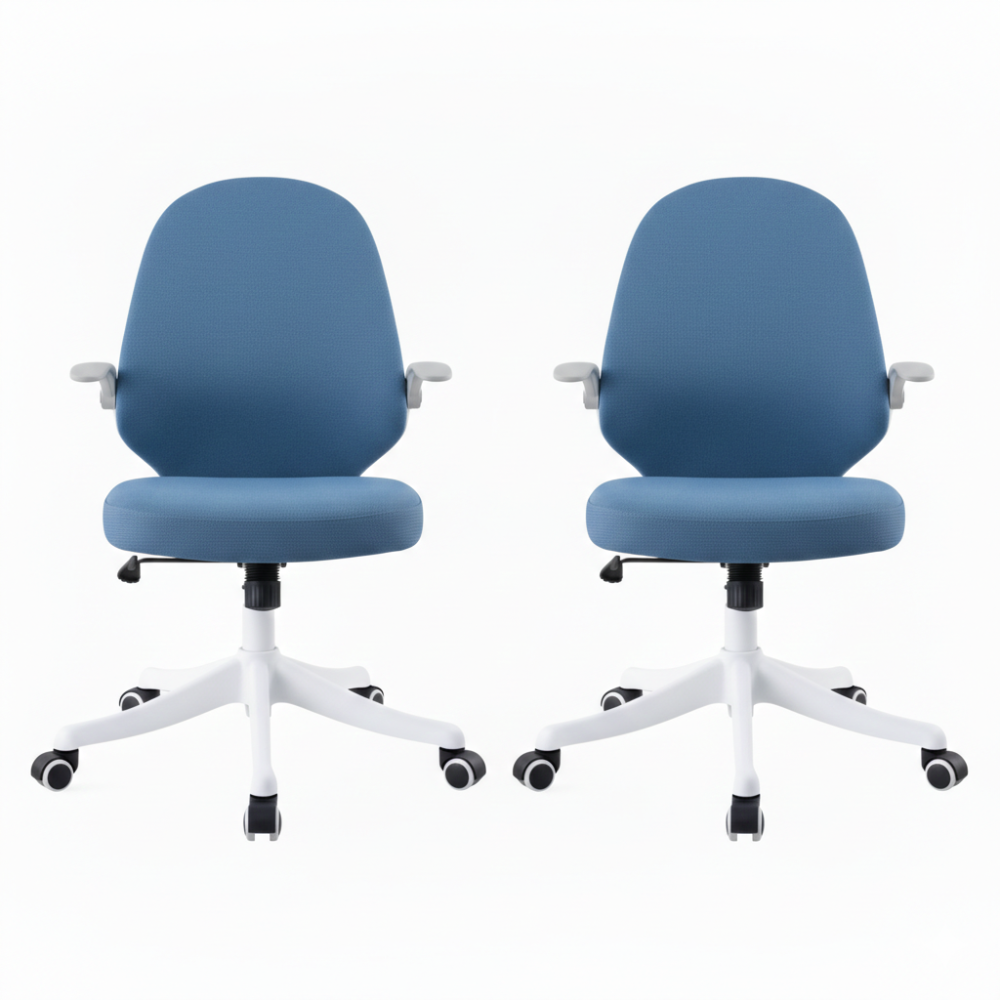 RSE M36 Adjustable Office Chair with Smooth Casters Ergonomic Mesh Back Comfortable Seat Armrest Modern Design Lightweight Desk Seating for Workspaces