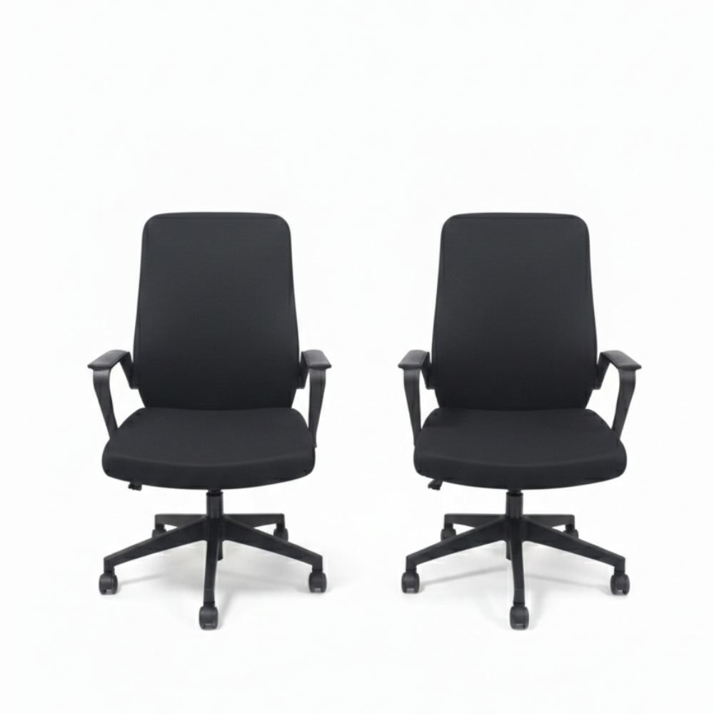 RSE Ergonomic Office Chair with Adjustable Armrests and Mesh Back for Desk Work Meeting Room Home Office Comfortable Supportive Seating
