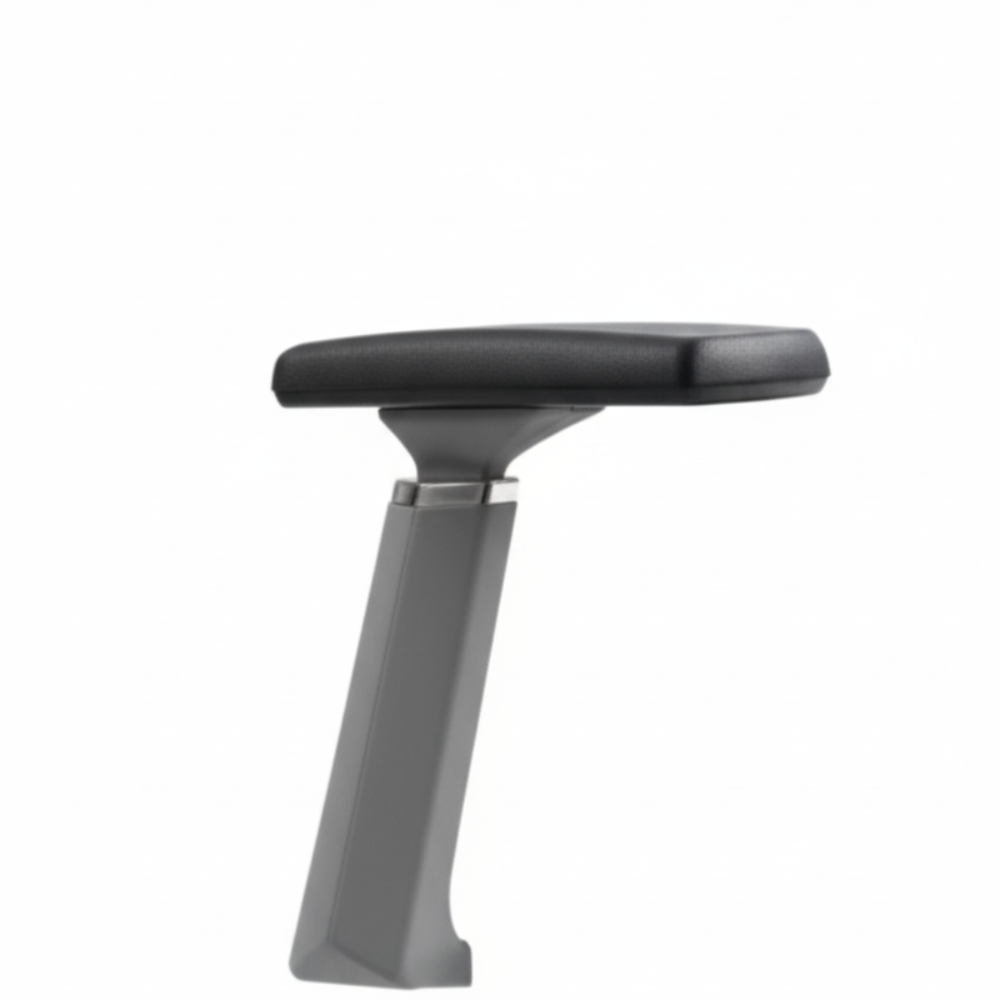 BEEDS 121B High Back Mesh Revolving Office Chair with Adjustable Height, Cushioned Seat, Fixed Armrests & Chrome Base