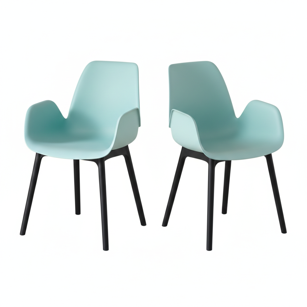 BEEDS Chair 2033 Modern Designer Dining Chair with Ergonomic Seat & Metal Legs | Stylish Chair for Home, Cafe, Restaurant, Office & Hotel Use