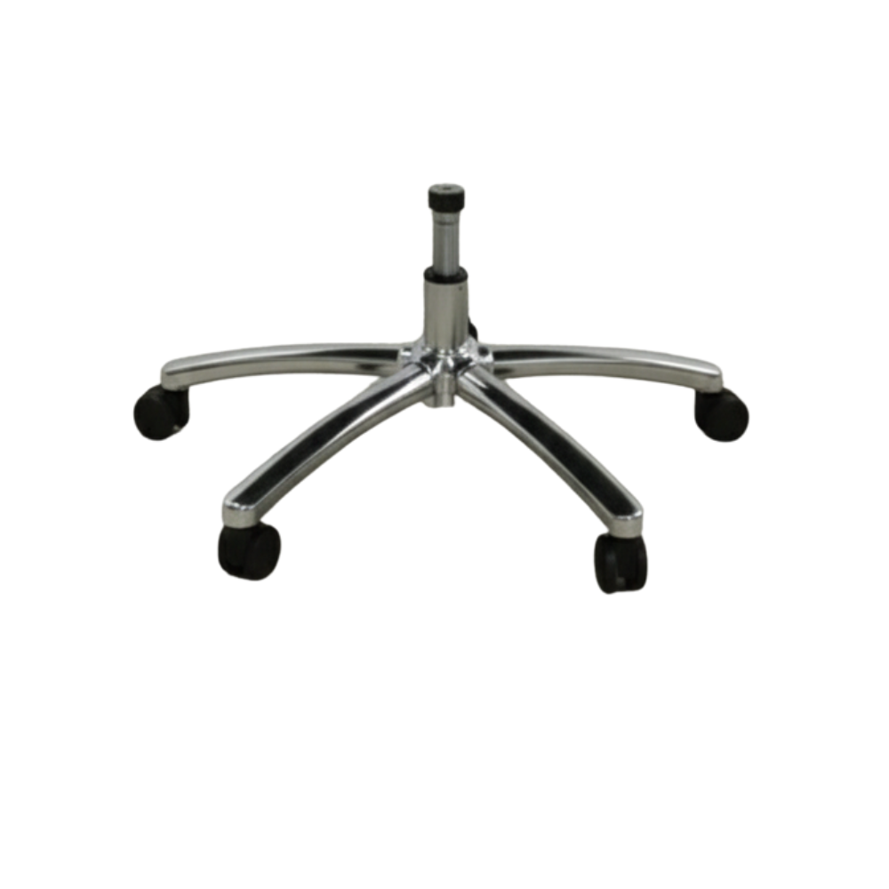 Beeds A99 Premium Executive High-Back Revolving Office Chair with Cushioned Upholstery, Padded Armrests & Chrome Base – Grey