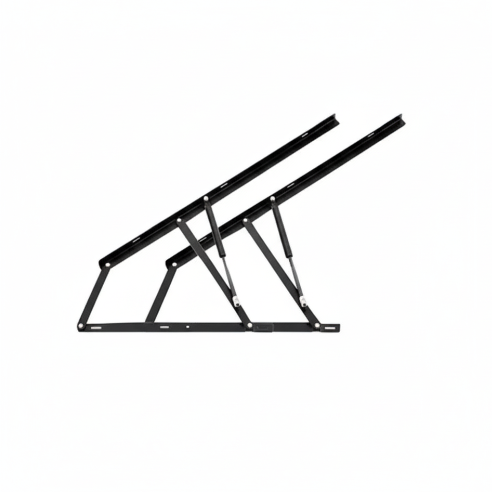 BEEDS Heavy-Duty Bed Lift Hydraulic Mechanism - Gas Strut Lift System for Ottoman/Storage Beds - Max Capacity 120 KG / 60 KG