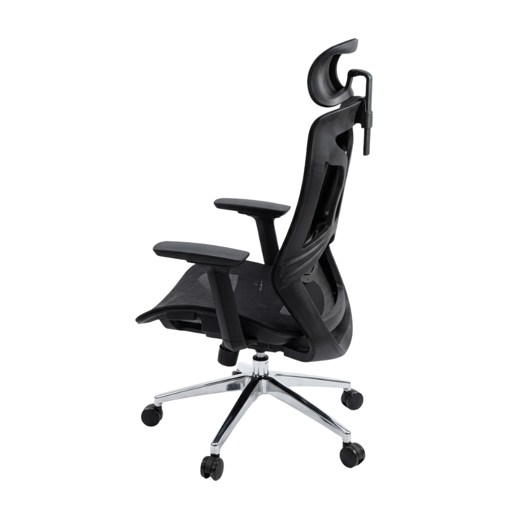 RSE 2259LR Ergonomic Mesh Office Chair with Headrest | High Back Adjustable Computer Chair | Breathable Office Chair for Workstation & Home Office