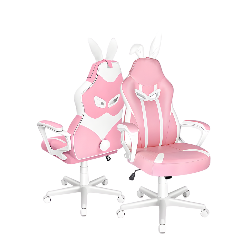 RSE High Back Reclining Gaming Chair with Footrest for PC & Office, Ergonomic Racer Style Computer Chair with Lumbar Support