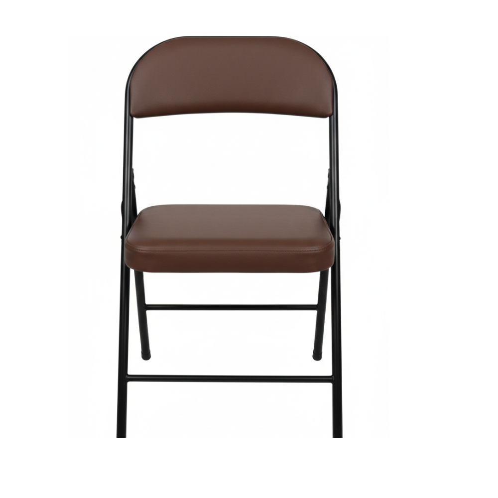RSE Padded Folding Chair for Home & Office, Portable & Multipurpose Chair with Sturdy Metal Frame for Extra Seating