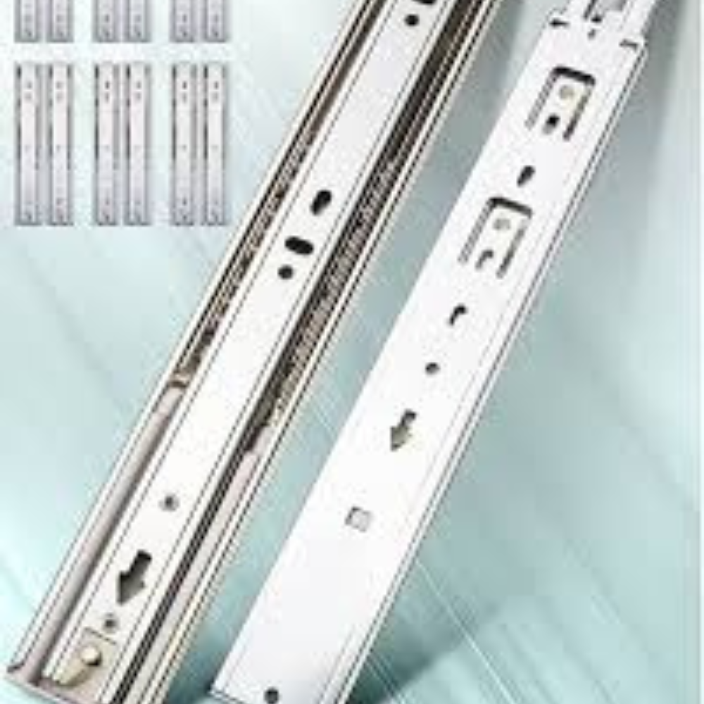 Beeds Heavy Duty Drawer Channel Slides 10×35, Smooth Sliding Furniture Channel