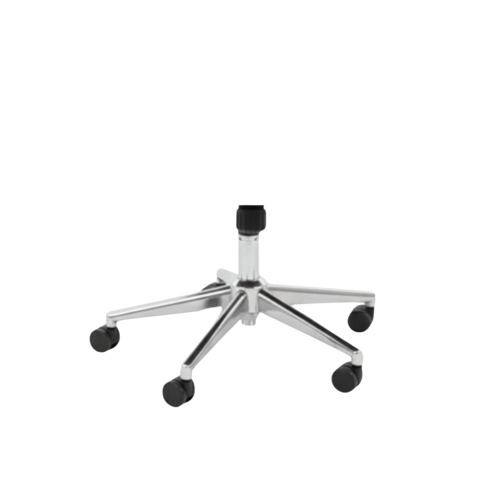 Beeds 8008M High Back Revolving Office Chair | Ergonomic Mesh Back | Cushioned Seat | Chrome Base | Adjustable Height | Black