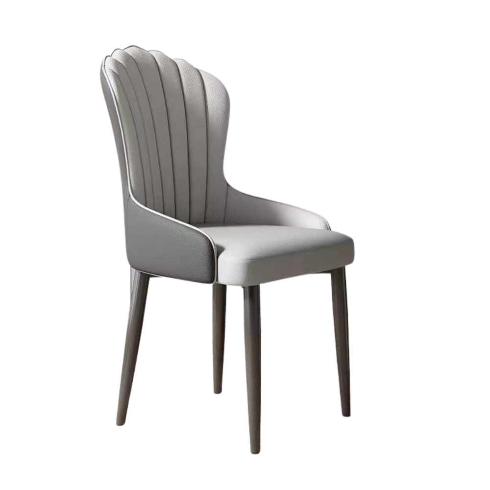 RSE Modern Dining Chair for Living Room, Study, Bedroom, Kitchen, Metal Frame, Premium Upholstery, Comfortable Seating, Designer Accent Furniture