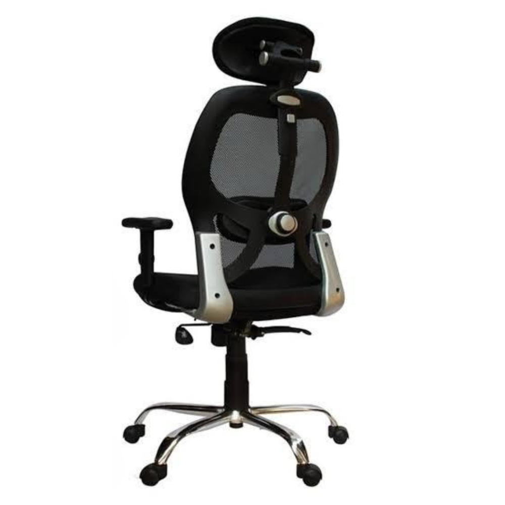RSE High Back Ergonomic Office Chair with Adjustable Headrest Breathable Mesh Support for Desk Work Study Gaming Adjustable or Fixed Armrest Options