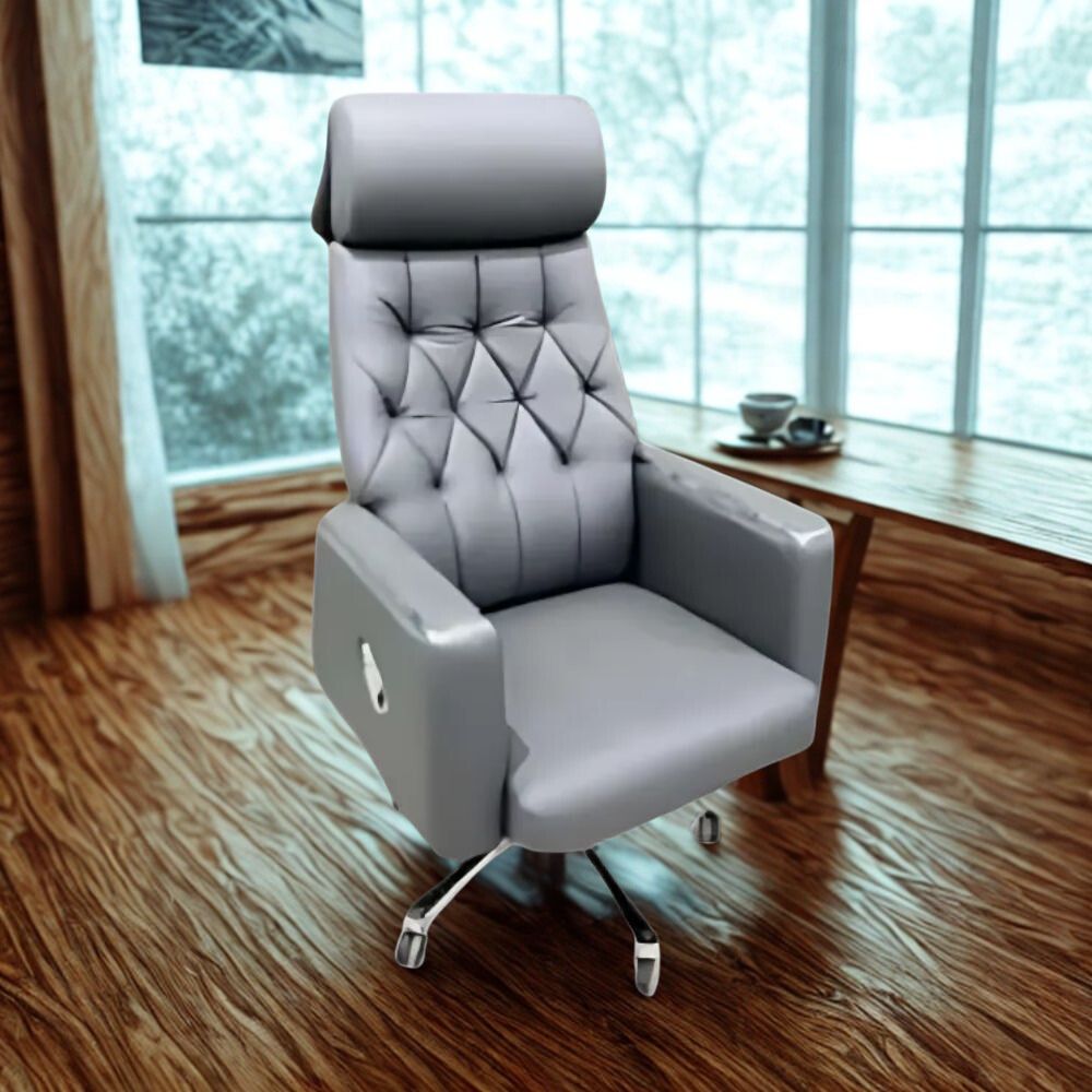 RSE Boss Chair with Recliner, Ergonomic Support, and Smooth Rolling Wheels – Comfortable Boss Chair for Office, Lounge, and Home Workspace