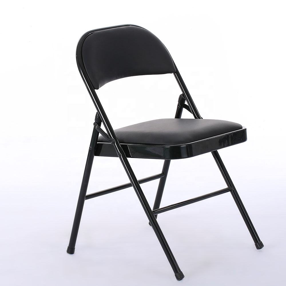 RSE Padded Folding Chair for Home & Office, Portable & Multipurpose Chair with Sturdy Metal Frame for Extra Seating