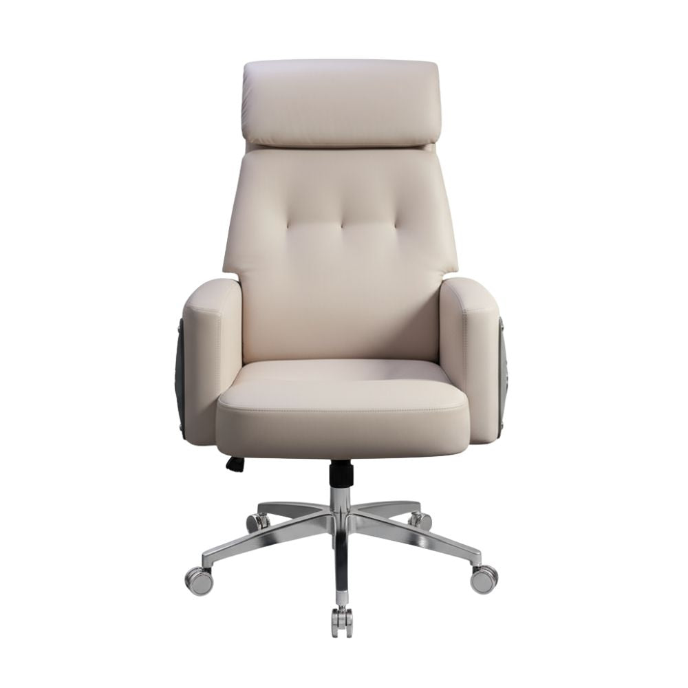 RSE Boss Chair with Recliner, Ergonomic Support, and Smooth Wheels – Stylish and Comfortable Boss Chair for Office, Conference, and Home Workspace