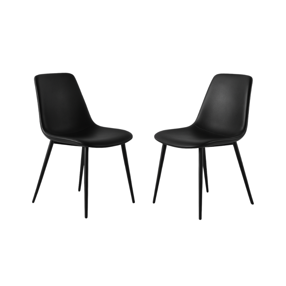 RSE Modern Dining Chair for Living Room, Kitchen, Bedroom, Metal Legs, Premium Upholstery, Designer Accent Furniture