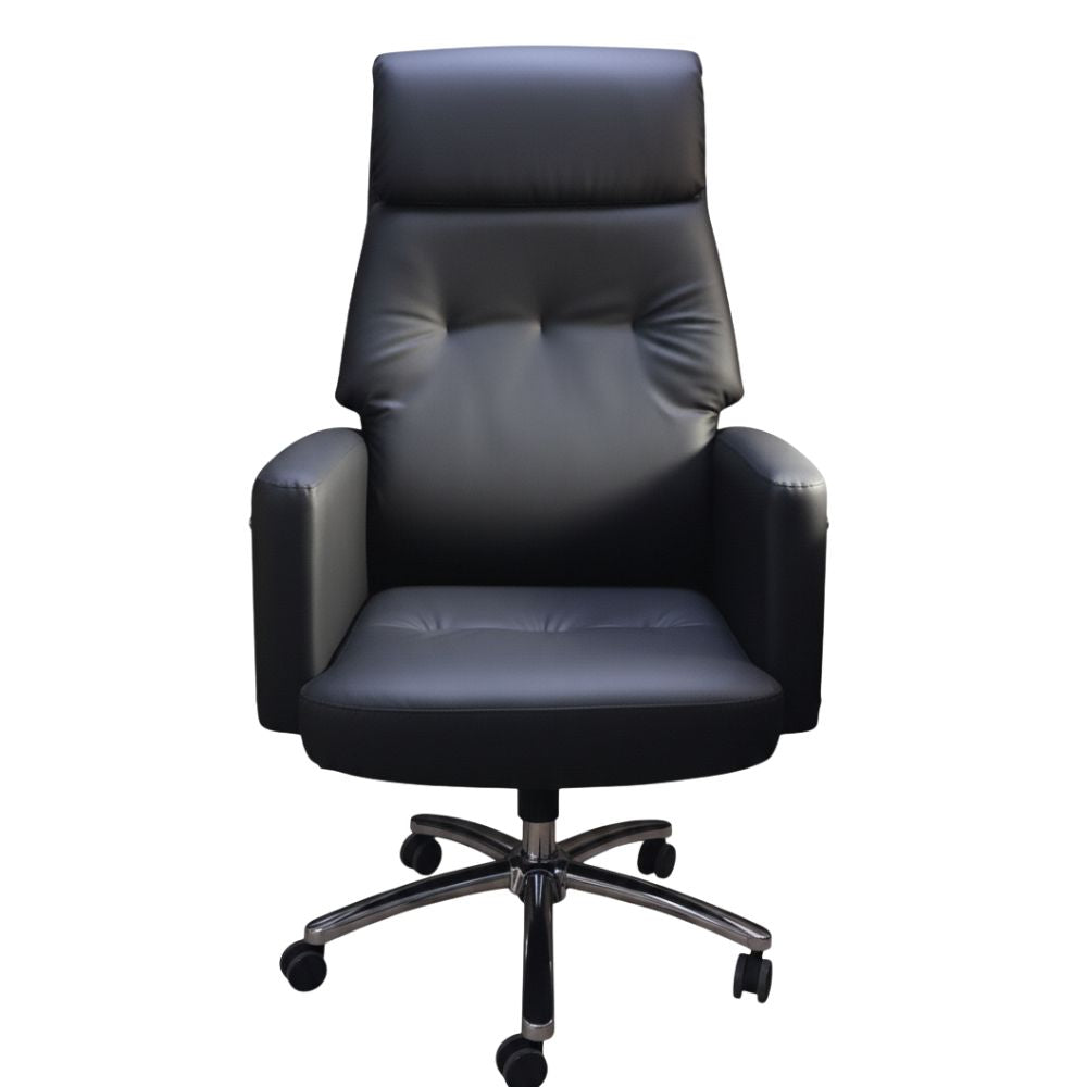 RSE Boss Chair with Recliner, Ergonomic Support, and Smooth Wheels – Stylish and Comfortable Boss Chair for Office, Conference, and Home Workspace