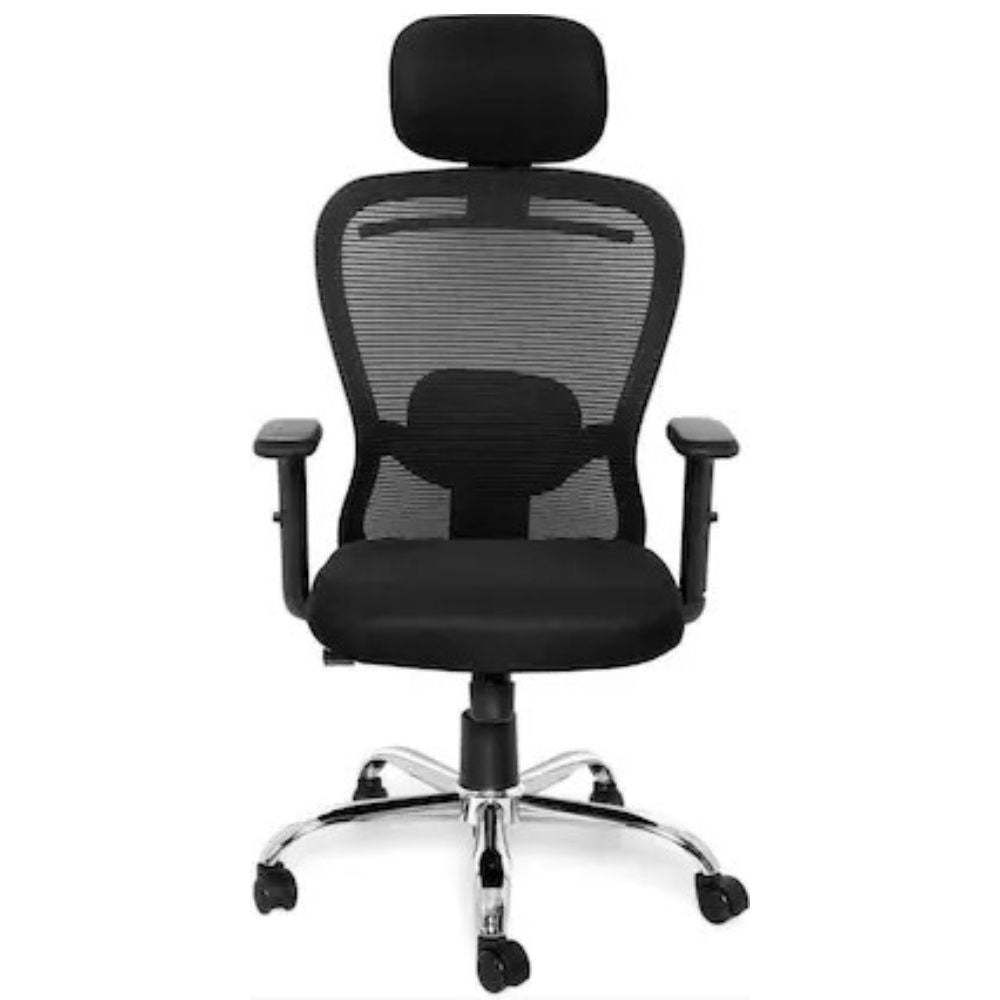 RSE Butterfly Office Chair with Headrest, Mesh Back, Adjustable Height, Fixed or Adjustable Handles, Ergonomic Support for Work Study and Gaming