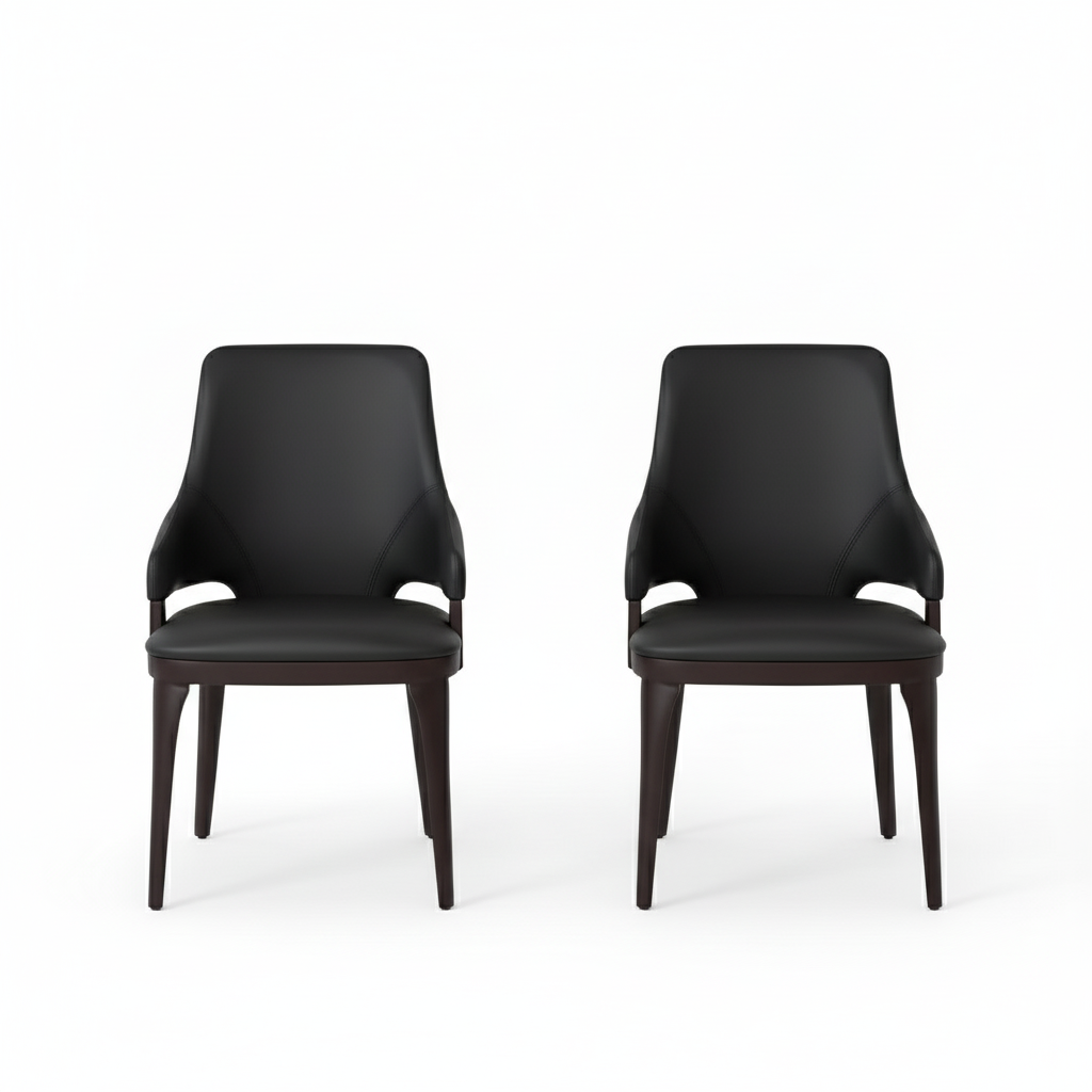 RSE Modern Dining Chair for Living Room, Kitchen, Bedroom, Sturdy Metal Legs, Premium Upholstery, Designer Accent Furniture