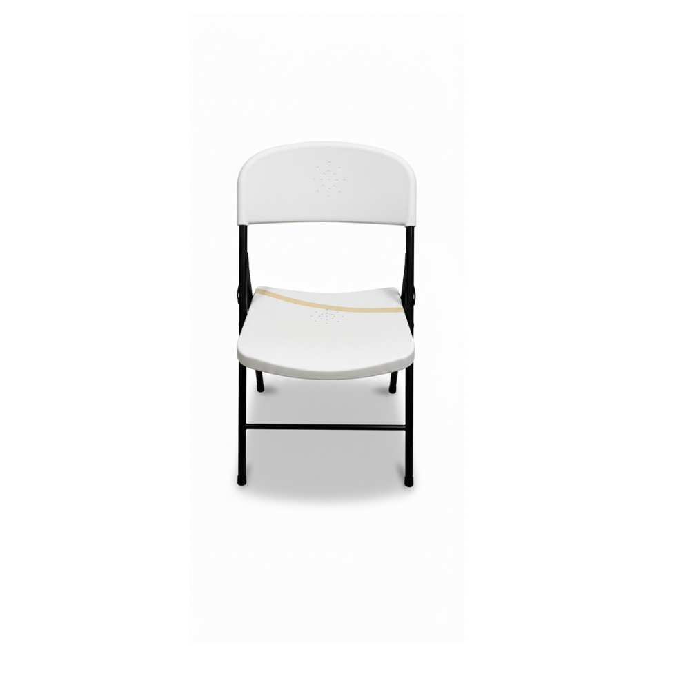 RSE Padded Folding Chair for Home & Office, Portable & Multipurpose Chair with Sturdy Metal Frame for Extra Seating
