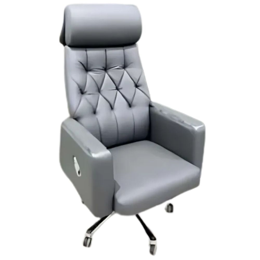 RSE Boss Chair with Recliner, Ergonomic Support, and Smooth Rolling Wheels – Comfortable Boss Chair for Office, Lounge, and Home Workspace