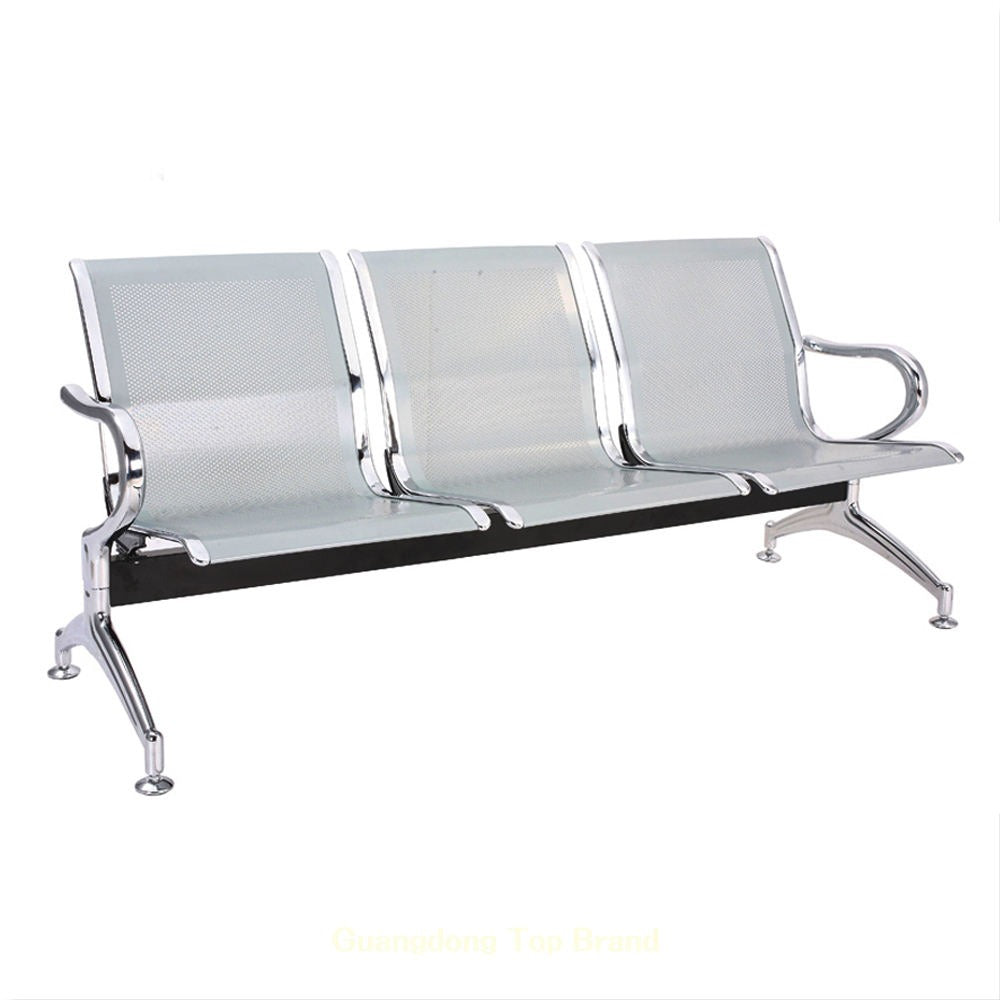 RSE Waiting Chair Three Seater Comfortable Seating with Arm Support Durable Design Suitable for Office Clinic Airport Reception Area