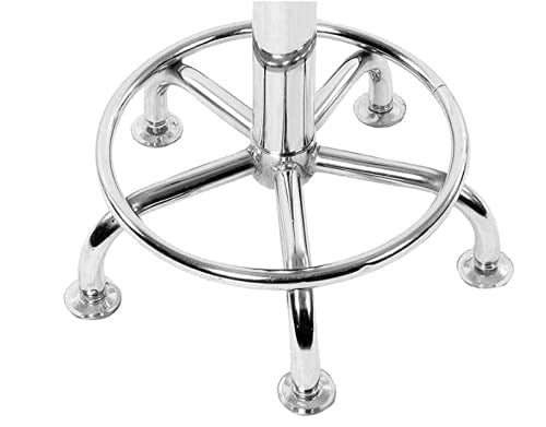 Beeds Adjustable Medical Dr. Stool with Round Cushion Comfortable Swivel Seat Lightweight Steel Base Ergonomic Design Ideal for Clinics and Labs