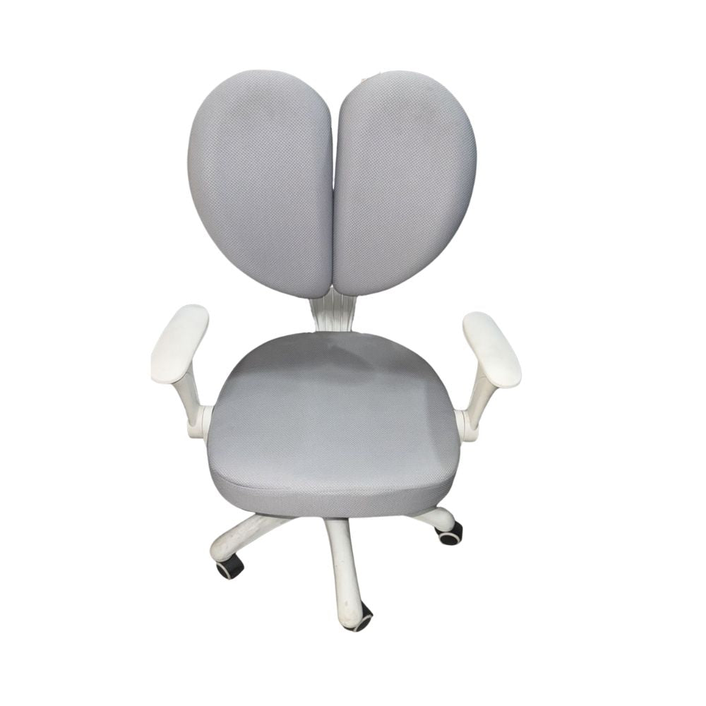 RSE Ergonomic Office Chair with Dual Back Support Adjustable Armrests Smooth Wheels Breathable Seat for Comfortable Work Study at Home or Office