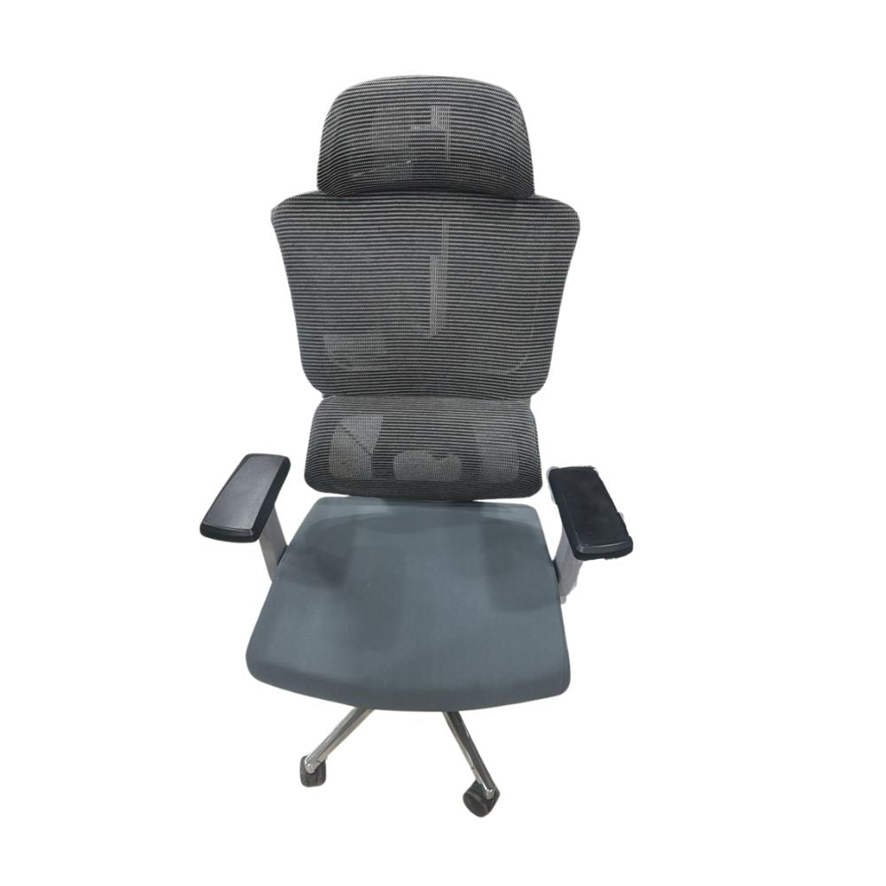 RSE Ergonomic Office Chair with Adjustable Armrests Mesh Back Cushioned Seat Swivel Wheels for Desk Work Home Office Conference Room Support Comfort