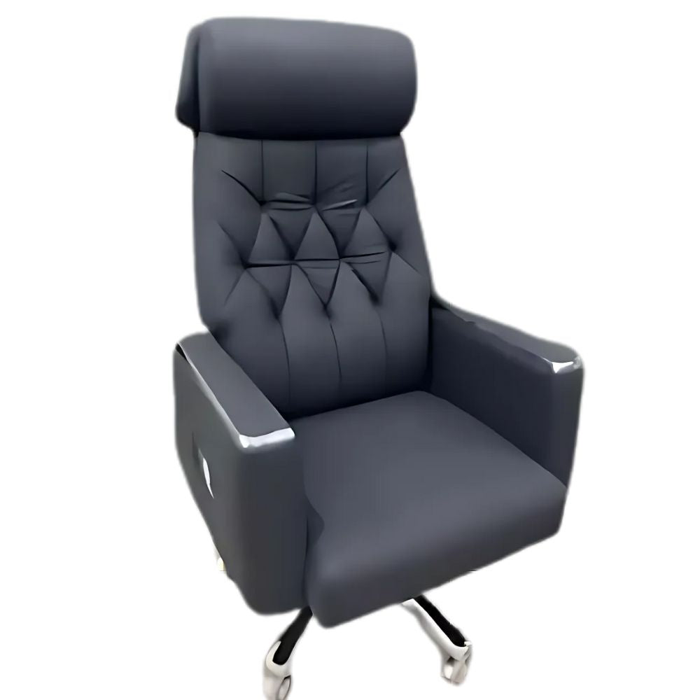 RSE Boss Chair with Recliner, Ergonomic Support, and Smooth Rolling Wheels – Comfortable Boss Chair for Office, Lounge, and Home Workspace
