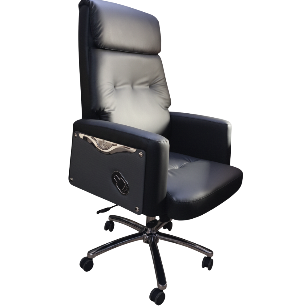 RSE Boss Chair with Recliner, Ergonomic Support, and Smooth Wheels – Stylish and Comfortable Boss Chair for Office, Conference, and Home Workspace
