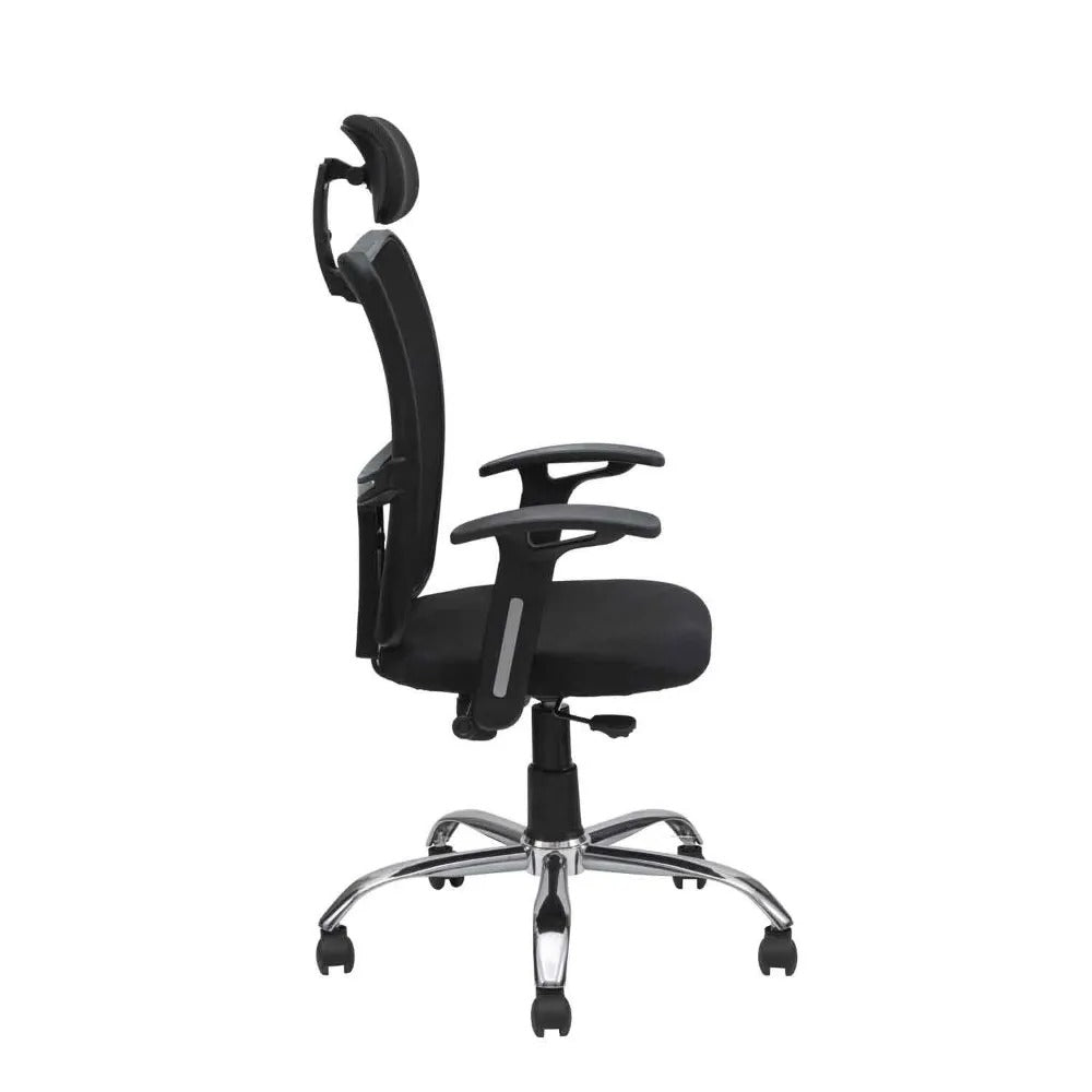 RSE High Back Ergonomic Office Chair with Headrest, Breathable Mesh, Adjustable or Fixed Armrest Options for Work, Study, Gaming Comfort Support