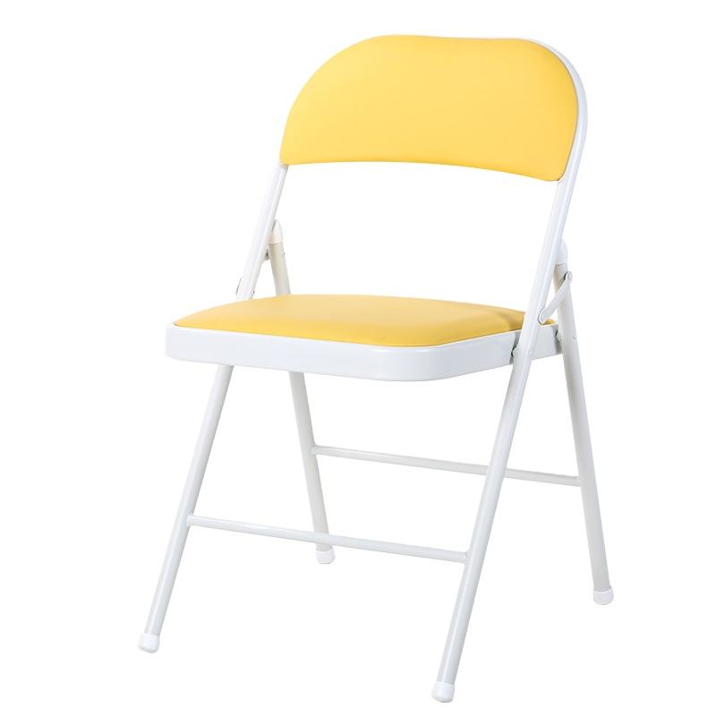 RSE Padded Folding Chair for Home & Office, Portable & Multipurpose Chair with Sturdy Metal Frame for Extra Seating